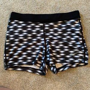 Nike compression shorts with draw string